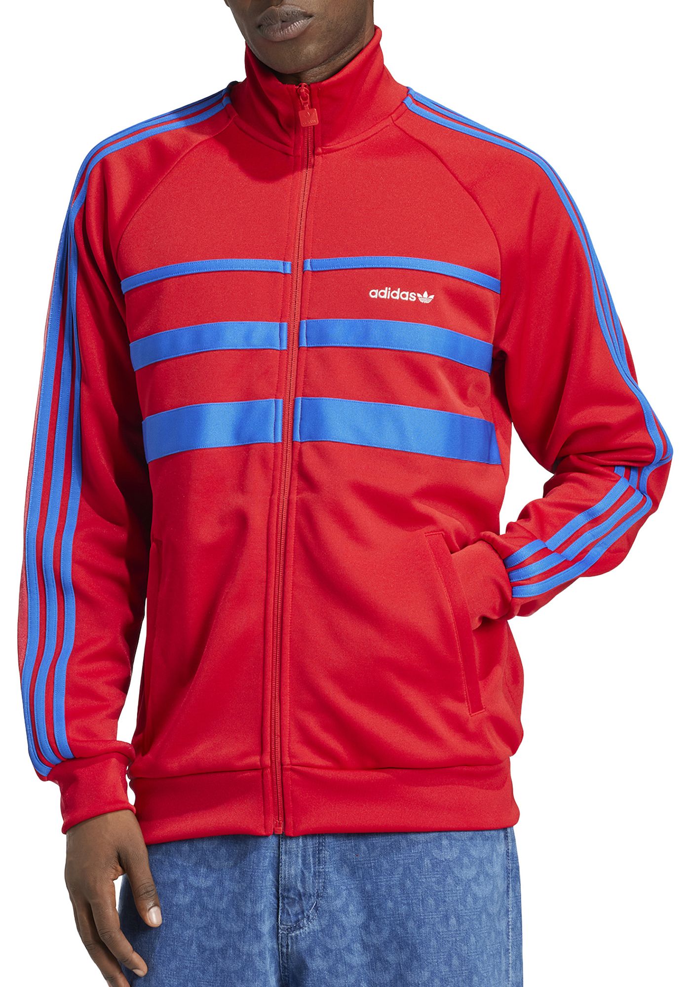 Originals red track jacket best sale