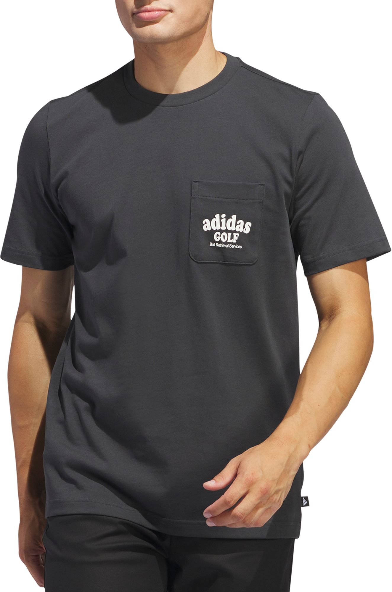 Adidas Men's Ball Retrieval Golf TShirt International Shipping
