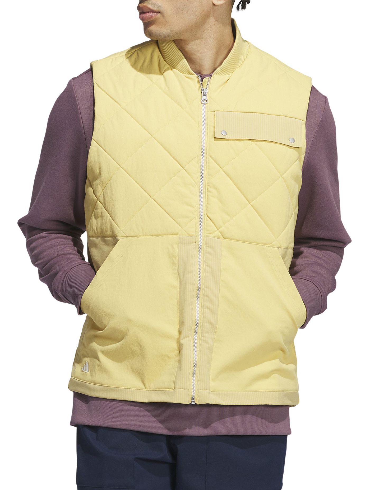 Adidas golf vest mens deals