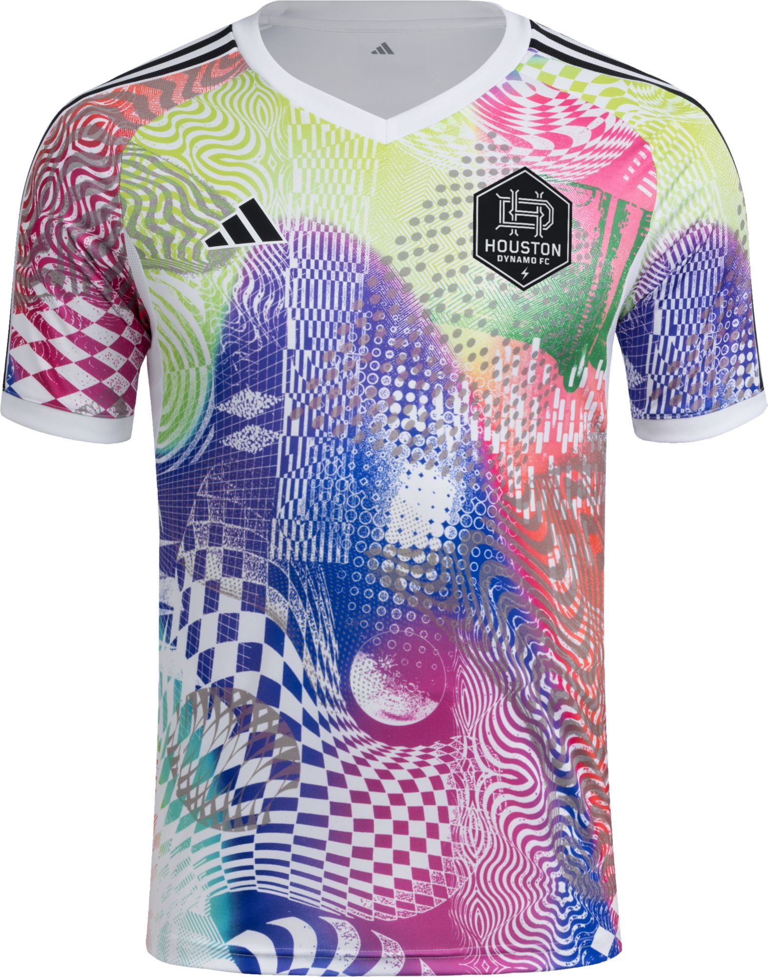 adidas Adult Houston Dynamo 2025 Pride Prematch Jersey product image
