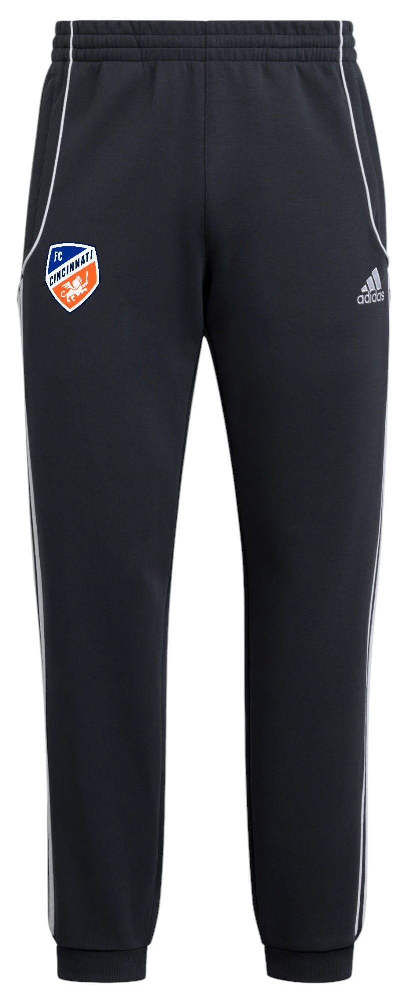 adidas Men's FC Cincinnati 2025 Grey Travel Pants product image