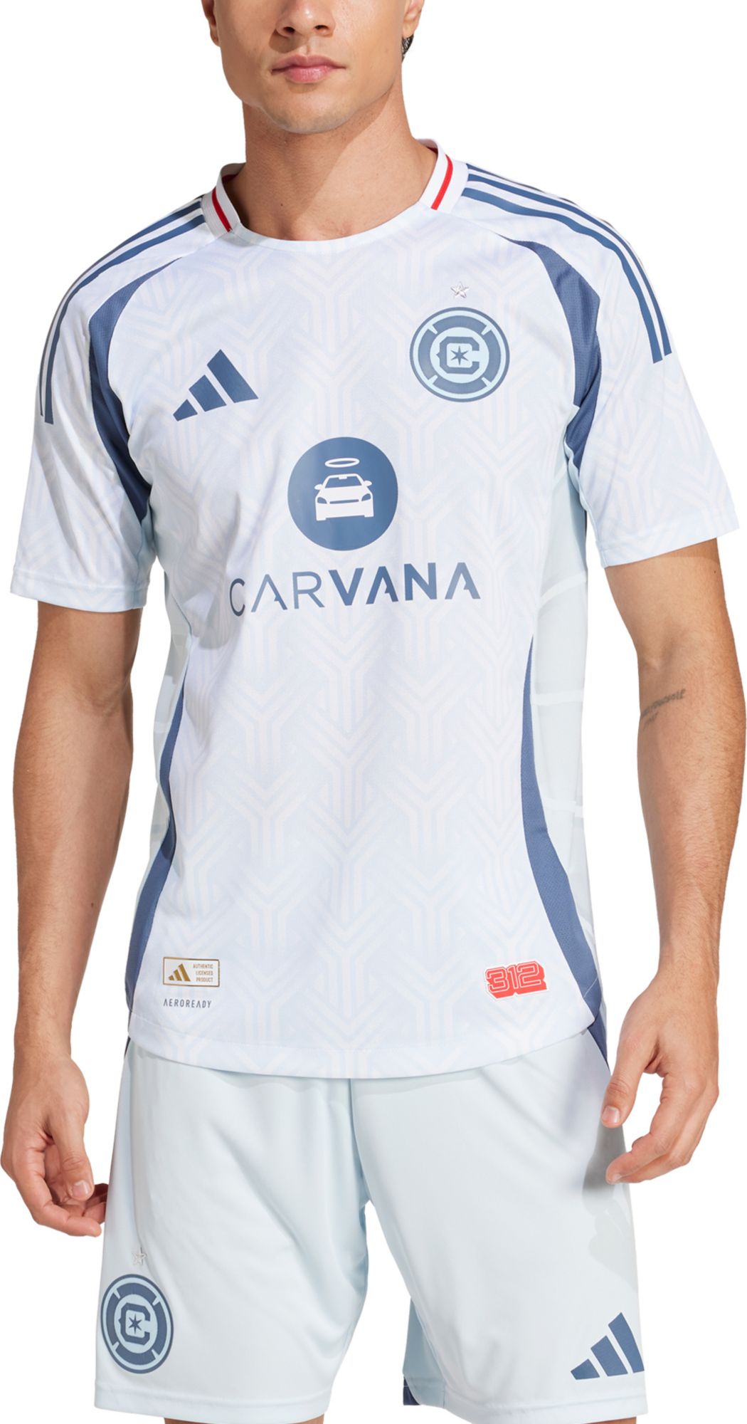 adidas Adult Chicago Fire 2025 Secondary Authentic "The Municipal Kit" Jersey product image