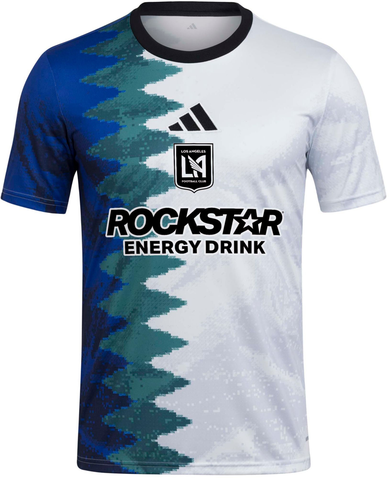adidas Adult Los Angeles FC 2025 eSports Pixels To Pitch White Prematch Jersey product image