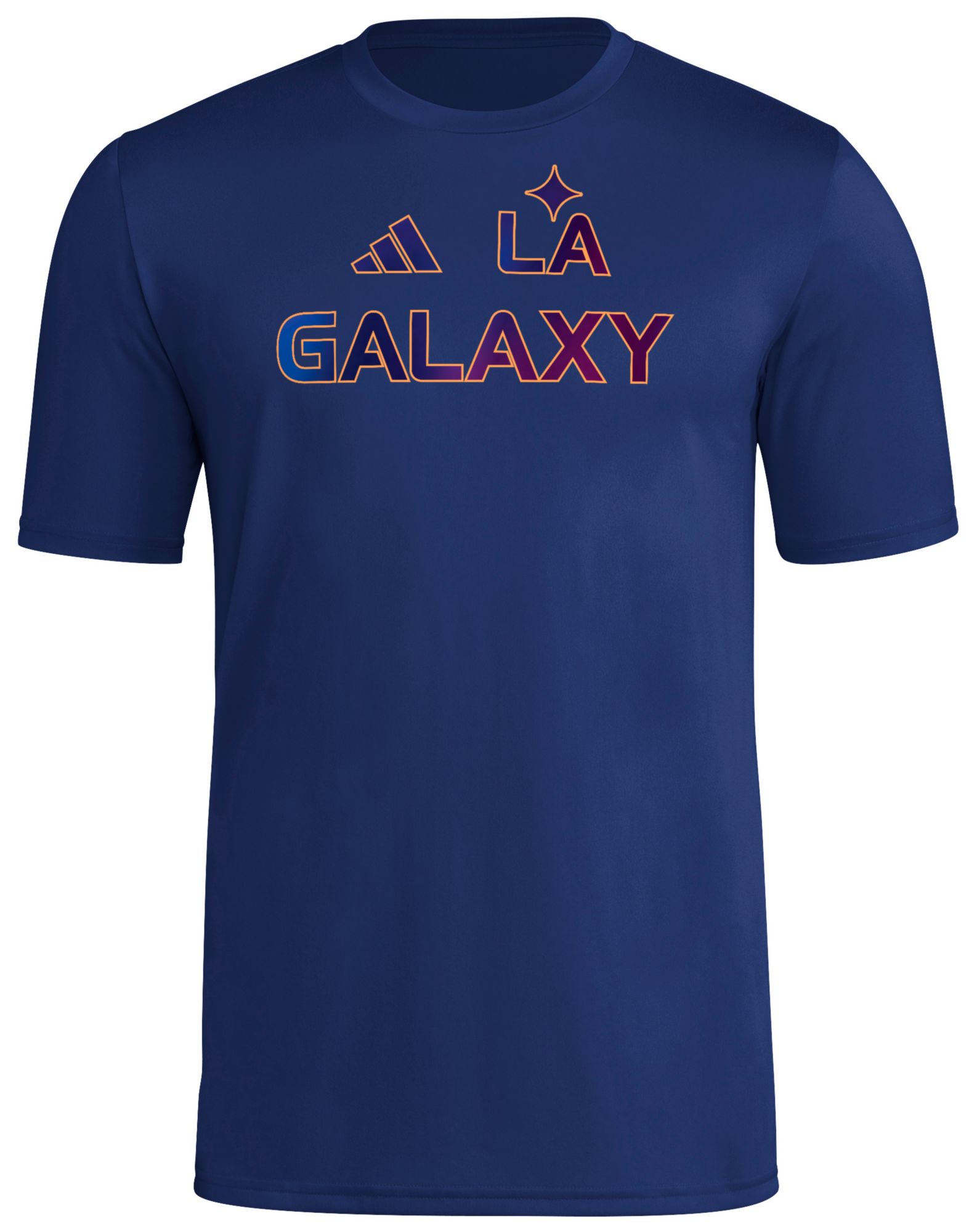 adidas Adult Los Angeles Galaxy 2025 Blue Jersey Hook Away T-Shirt product image