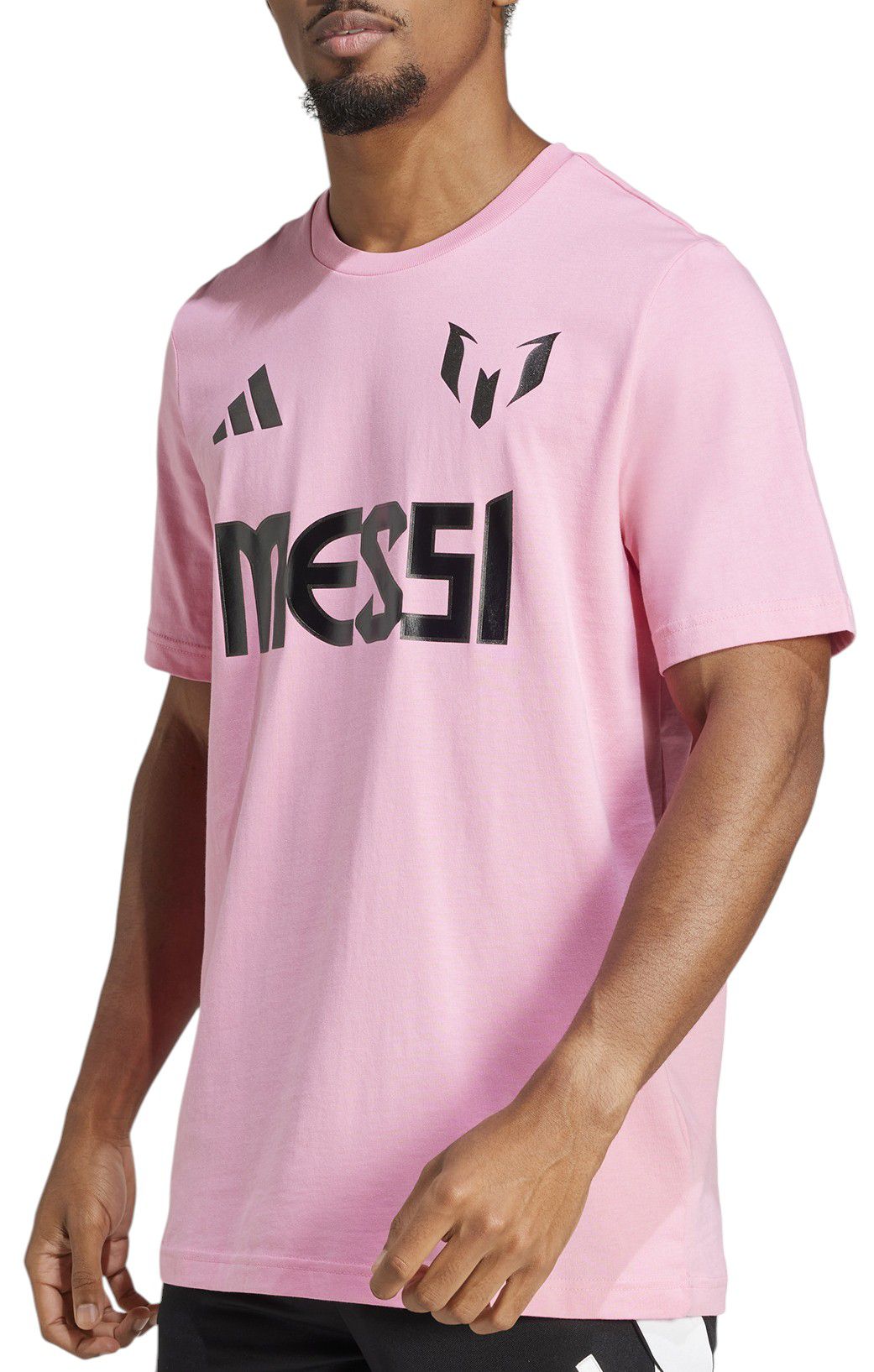 adidas Men's Inter Miami CF 2025 Lionel Messi #10 Pink T-Shirt product image