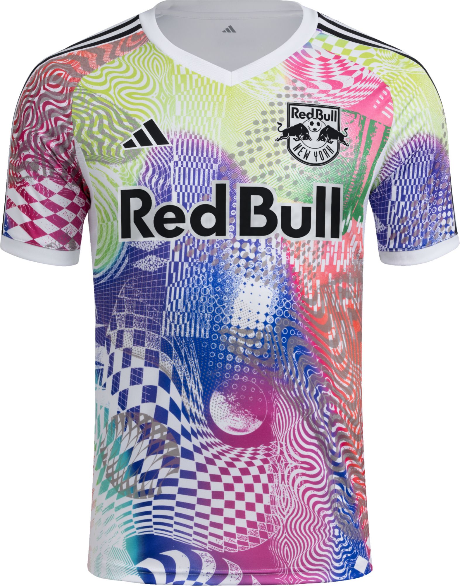adidas Adult New York Red Bulls 2025 Pride Prematch Jersey product image