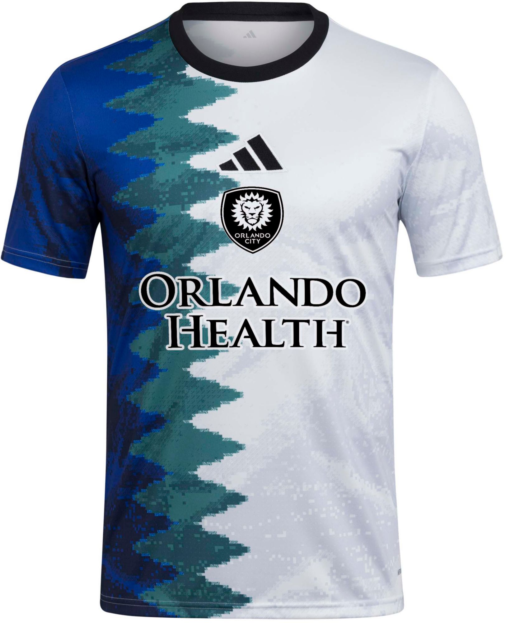 adidas Adult Orlando City 2025 eSports Pixels To Pitch White Prematch Jersey product image