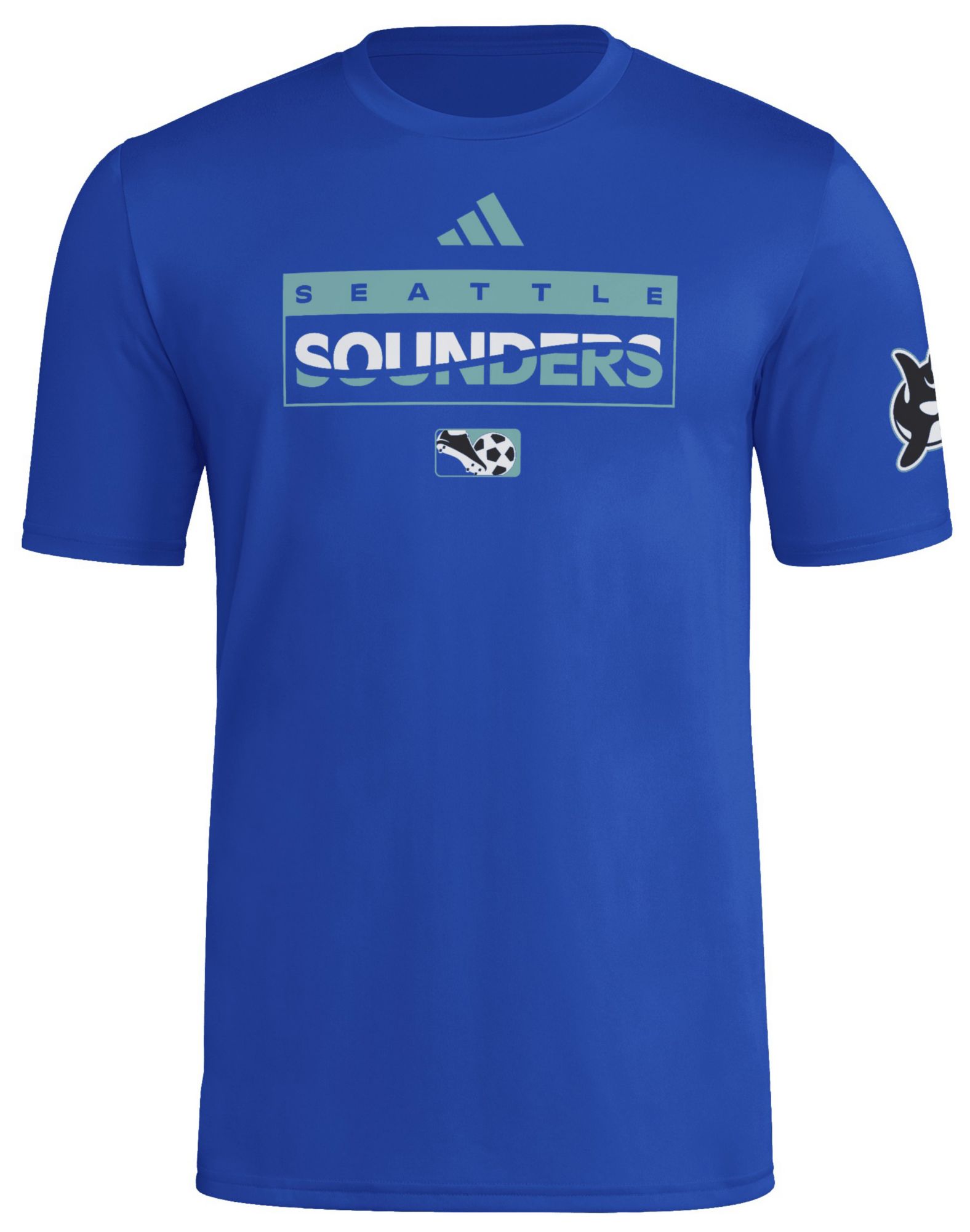 adidas Adult Seattle Sounders 2025 Jersey Hook Royal T-Shirt product image