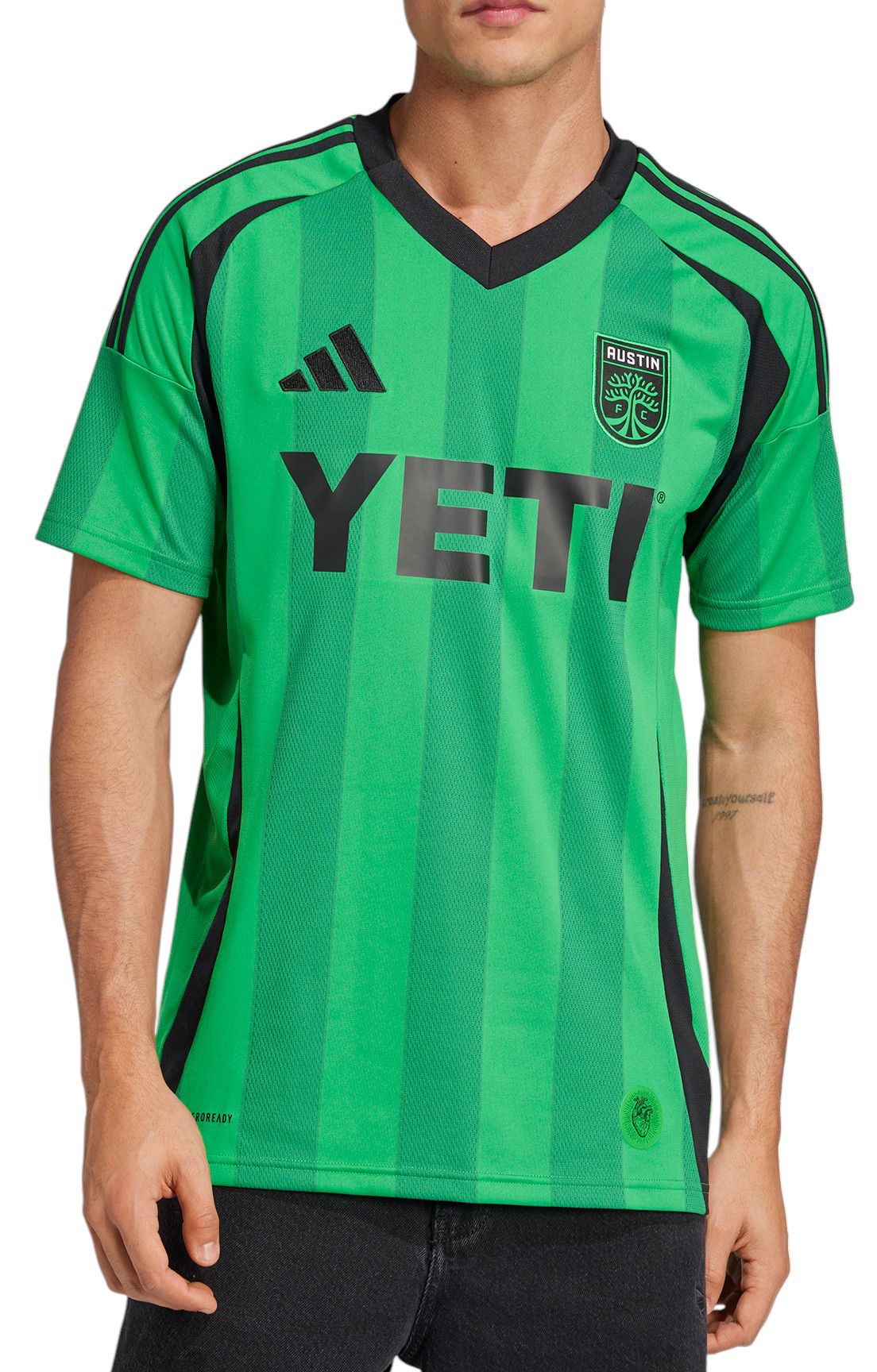 adidas Adult Austin FC 2025 Primary Replica "The Heartbeat" Jersey product image