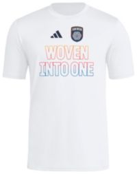adidas Adult Orlando Pride 2025 White Jersey Hook Home T-Shirt