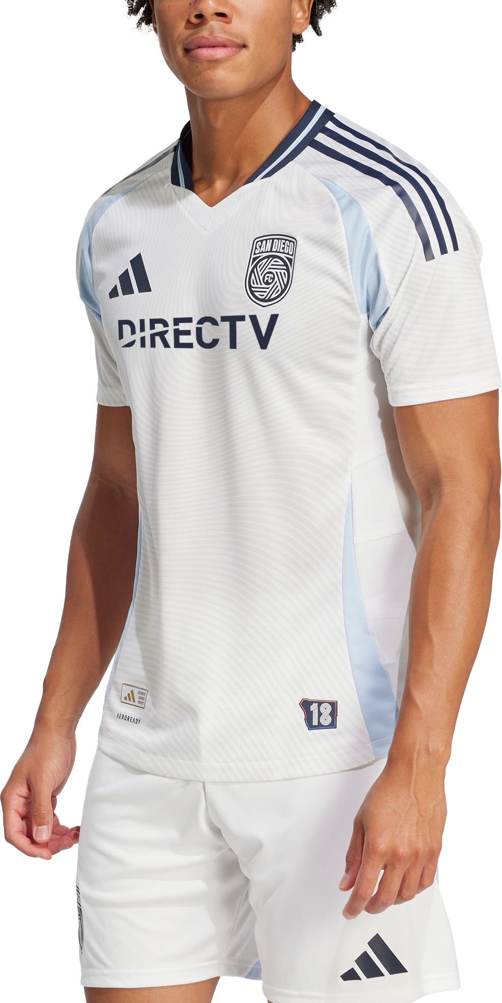 adidas Adult San Diego FC 2025 Secondary Authentic "Woven Into One" Jersey product image