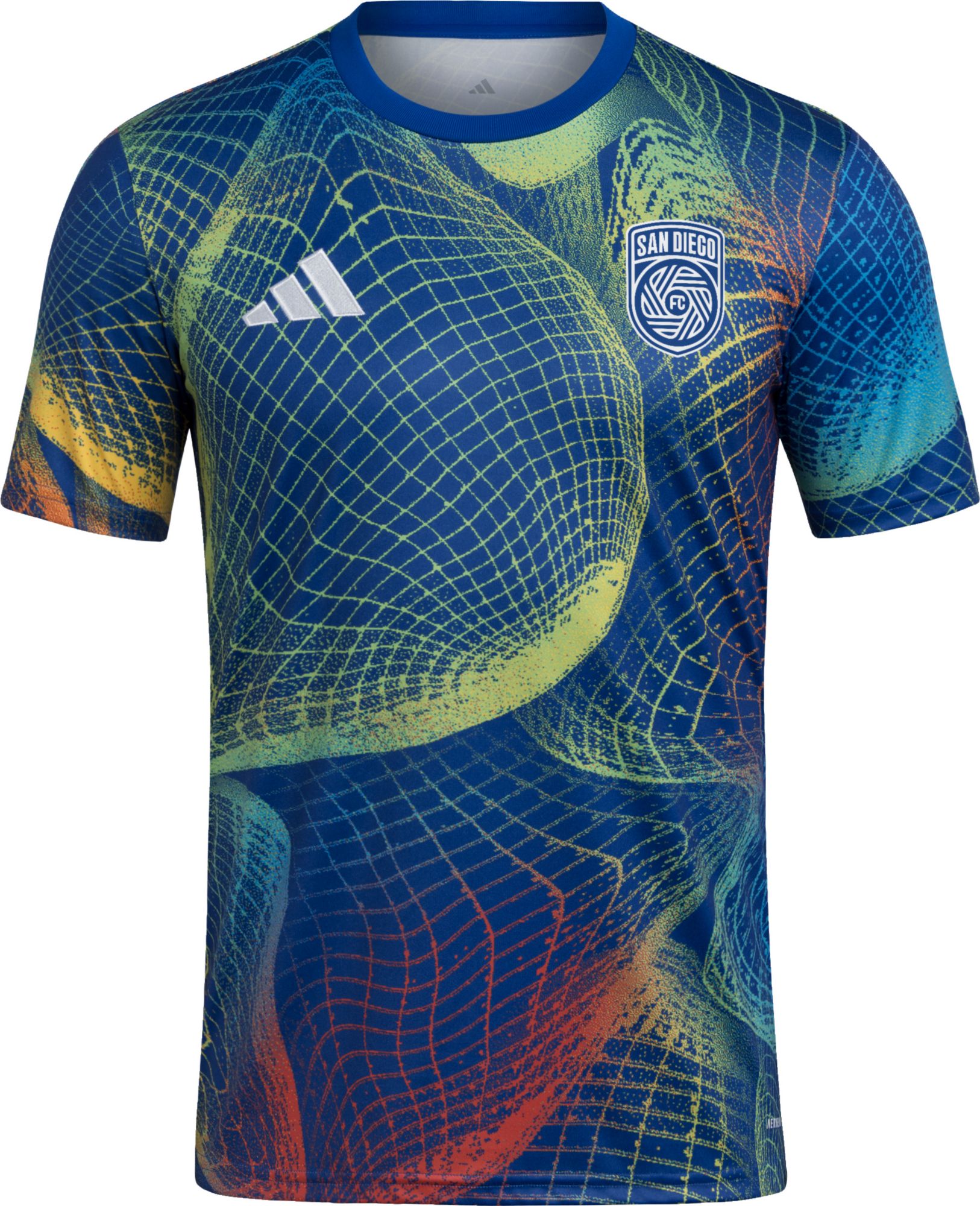 adidas Adult San Diego FC 2025 United We Play Royal Prematch Jersey product image