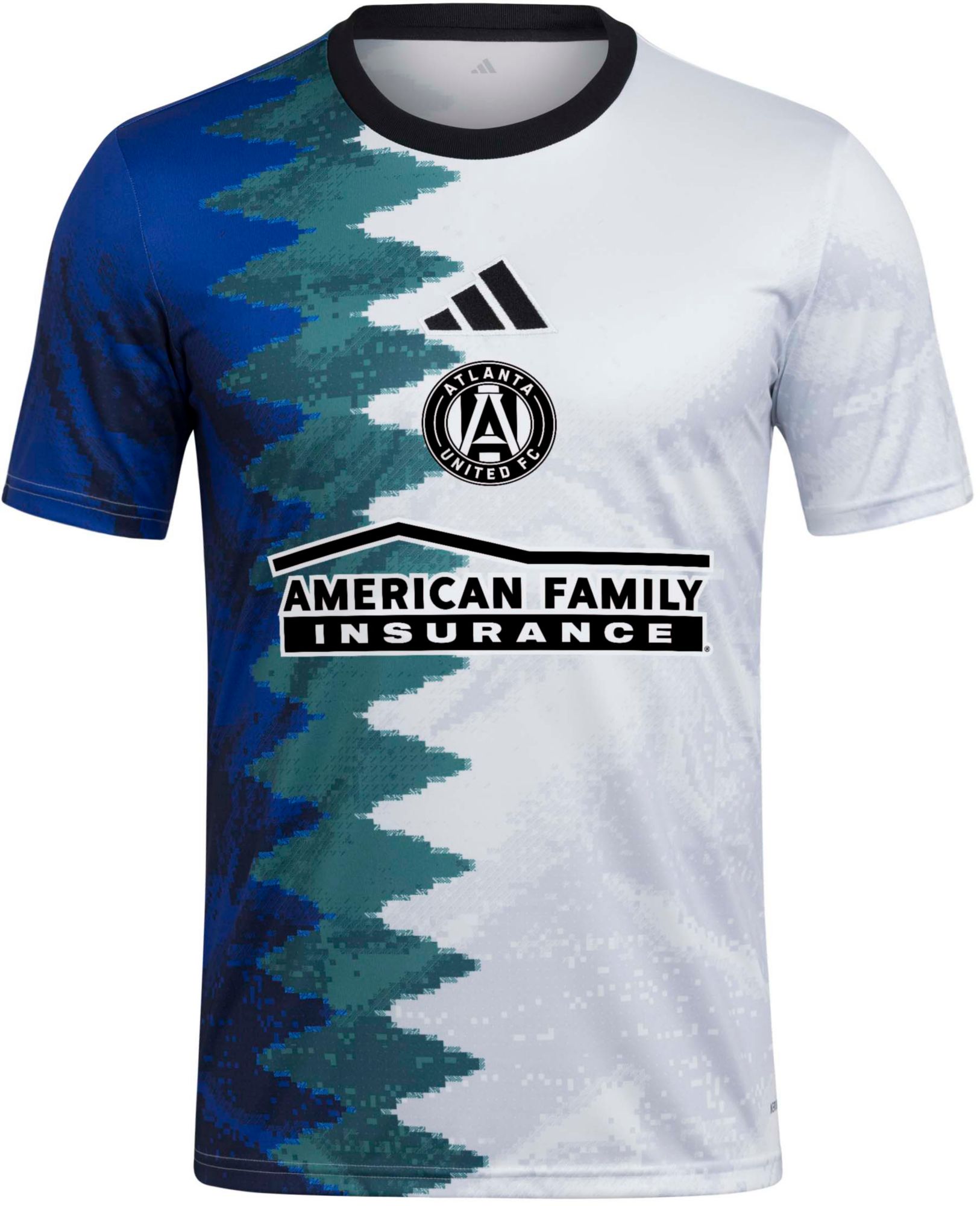 adidas Adult Atlanta United 2025 eSports Pixels To Pitch White Prematch Jersey product image