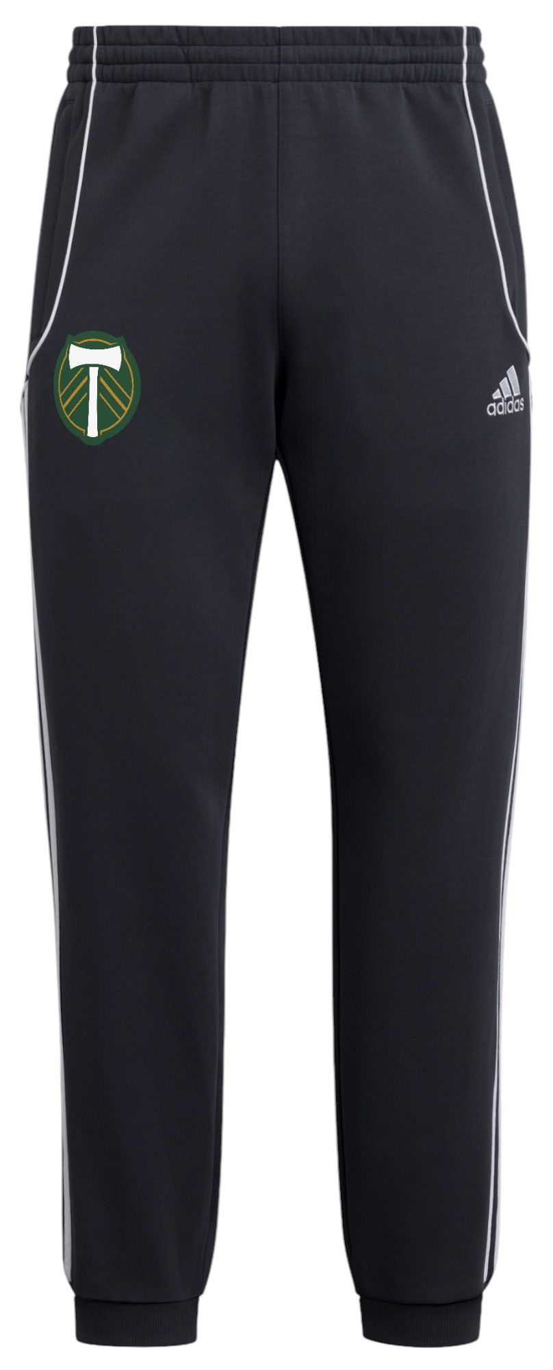 adidas Men's Portland Timbers 2025 Grey Travel Pants product image