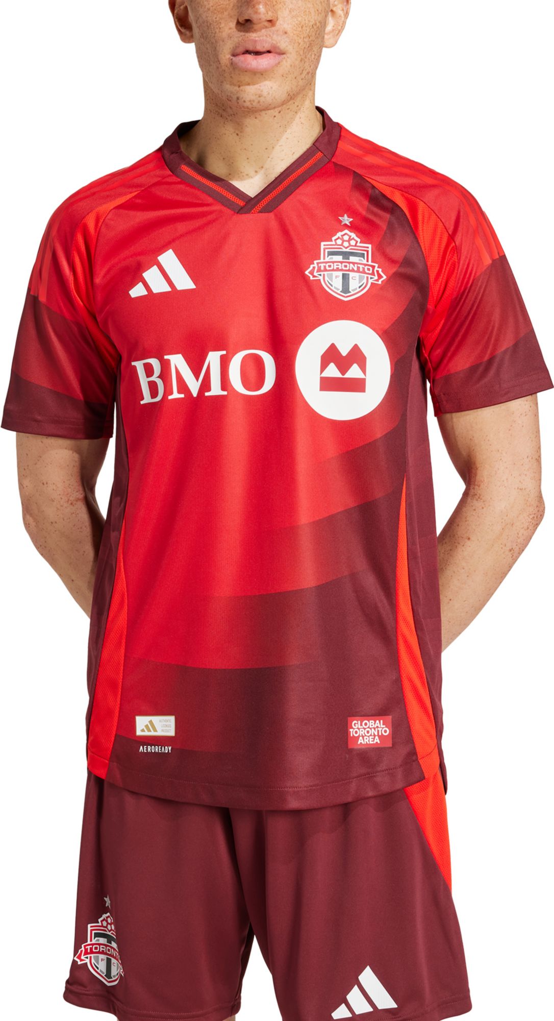 adidas Adult Toronto FC 2025 Primary Authentic "The Club Kit" Jersey product image