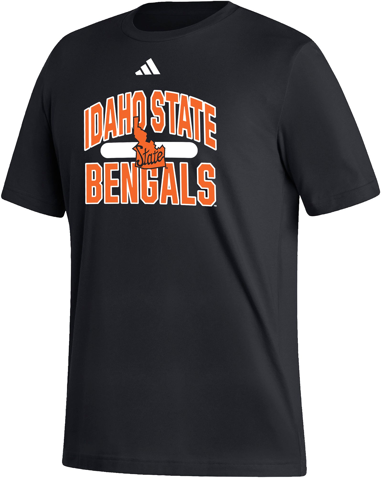 adidas Men's Idaho State Bengals Black Fresh T-Shirt product image