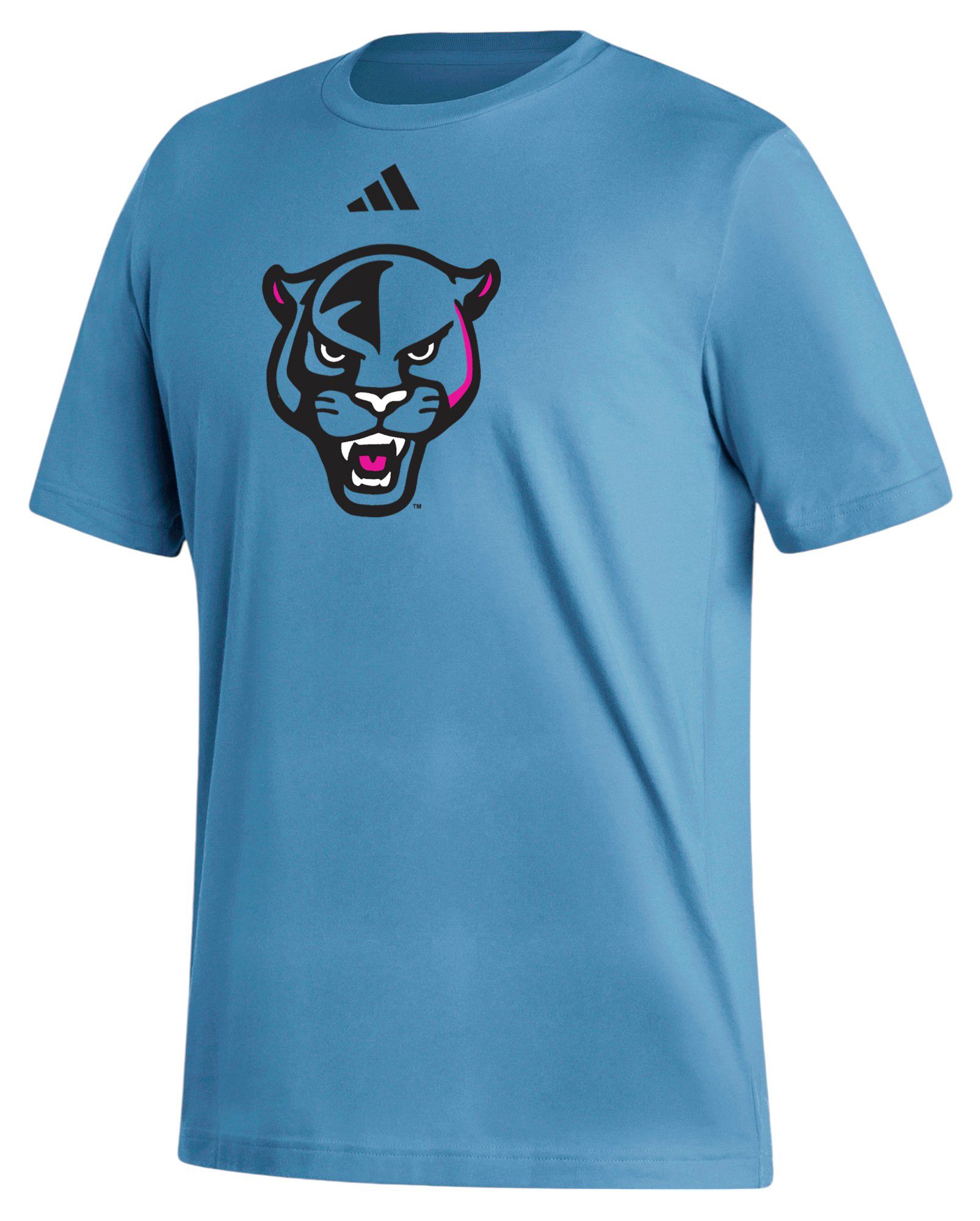 adidas Men's FIU Golden Panthers Light Blue Vice T-Shirt product image