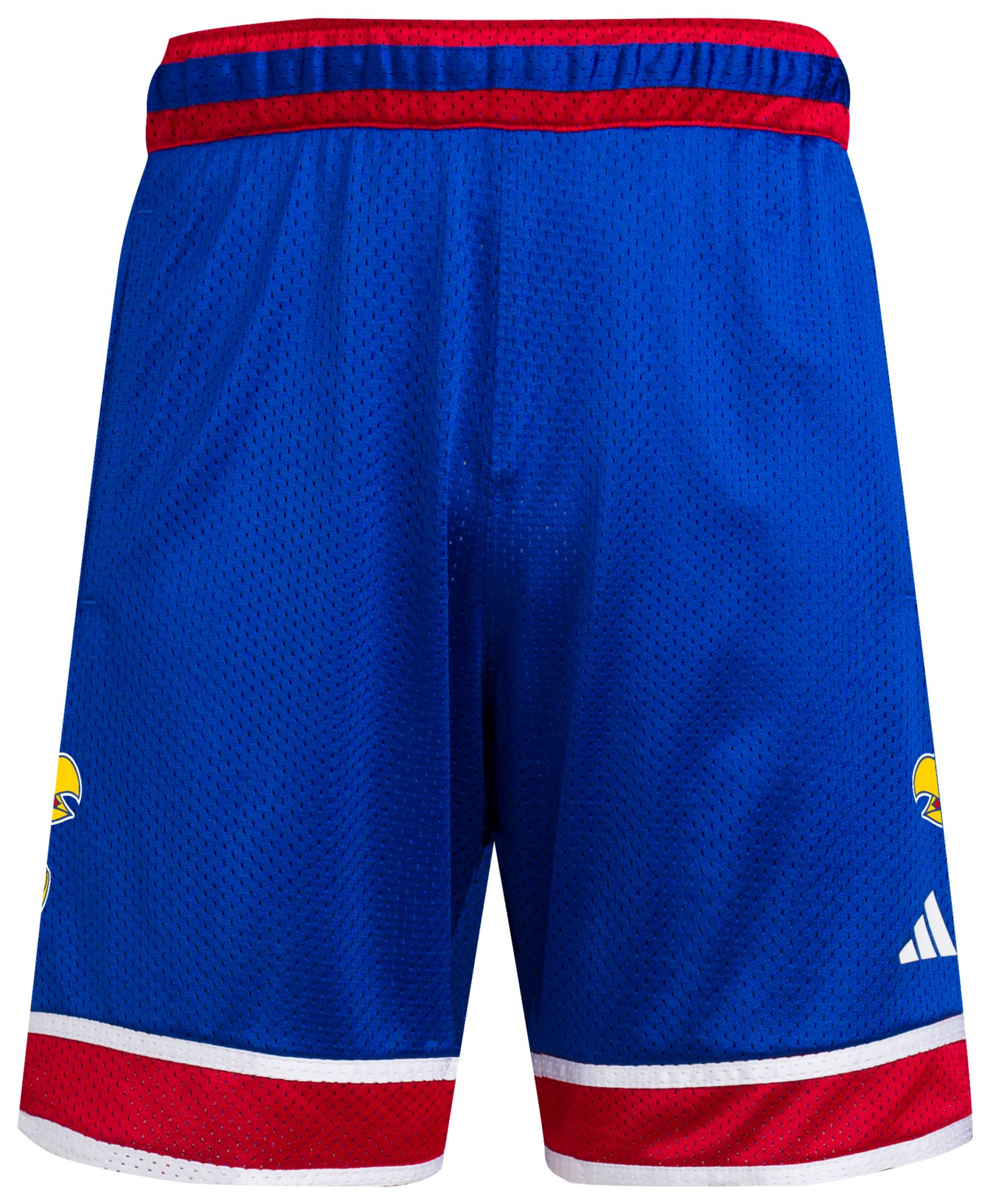 adidas Men's Kansas Jayhawks Royal Swingman Basketball Shorts product image