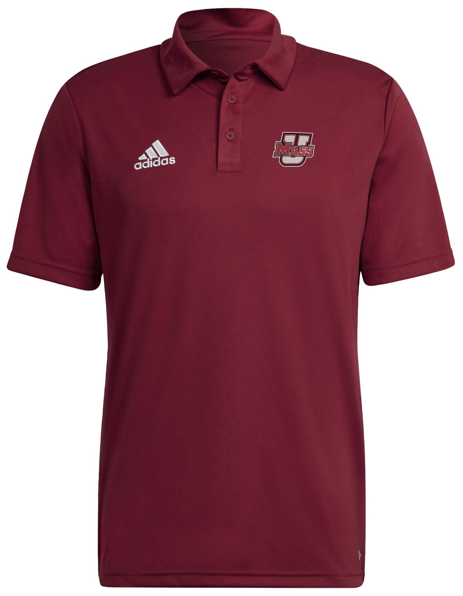 adidas Men's UMass Minutemen Maroon Entrada Polo product image
