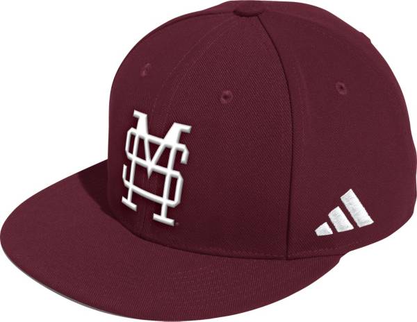 Mississippi state adidas hot sale fitted baseball hat