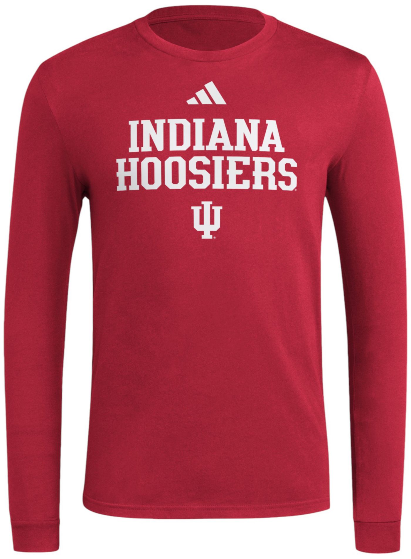 Fashion Indiana Hoosiers Adidas men’s NCAA 1/4 zip pullover XL