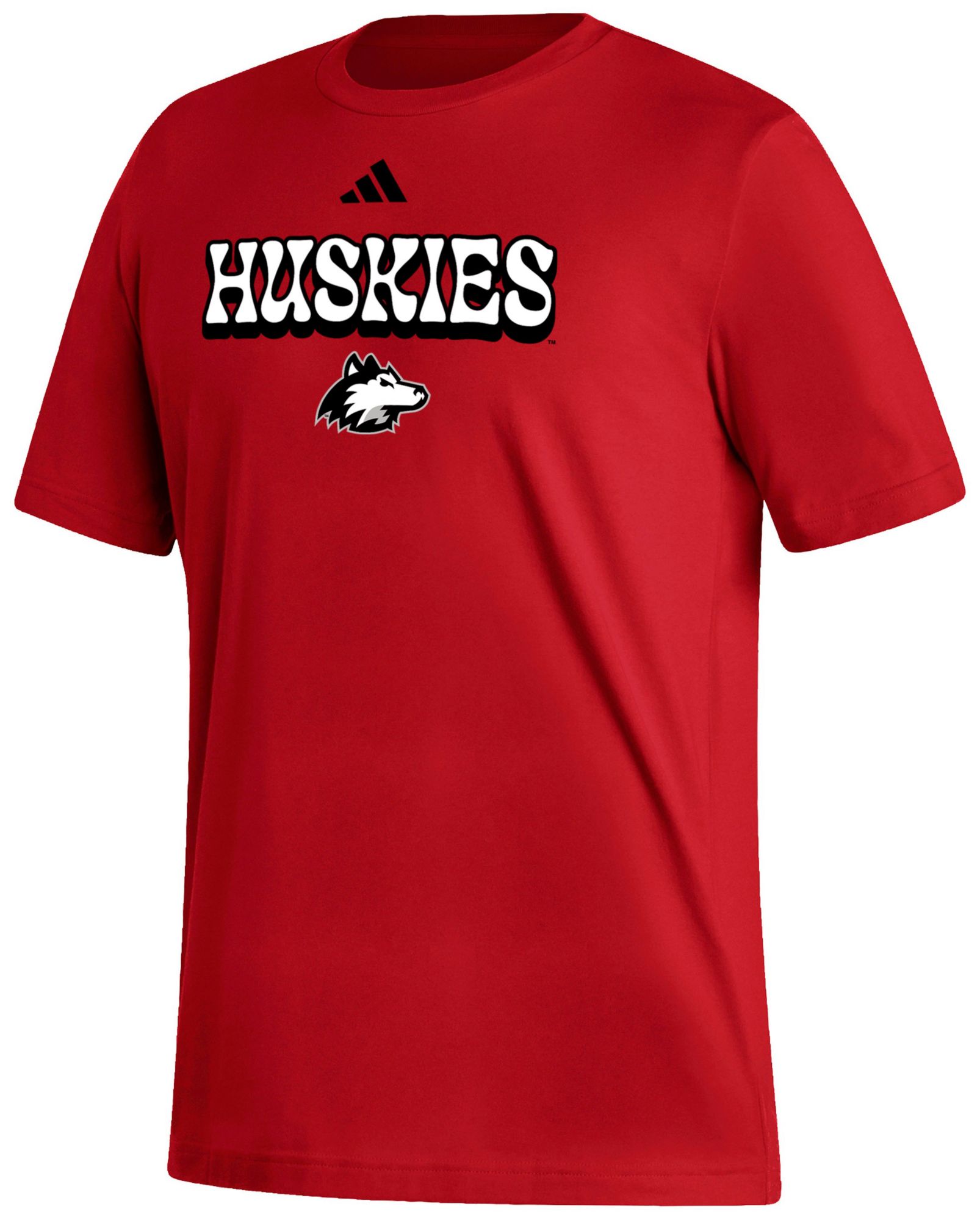 adidas Men's Northern Illinois Huskies Red Fresh T-Shirt product image