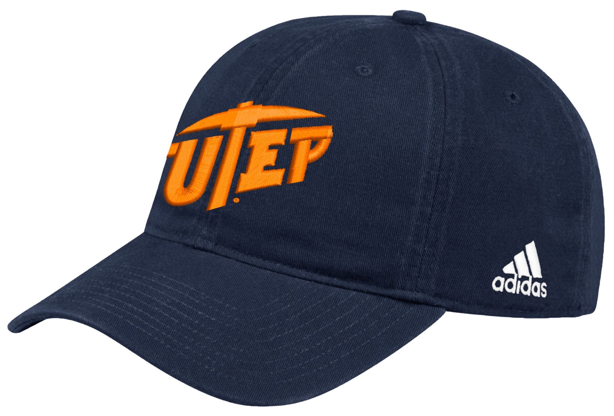 adidas Men's UTEP Miners Navy Slouch Adjustable Hat product image