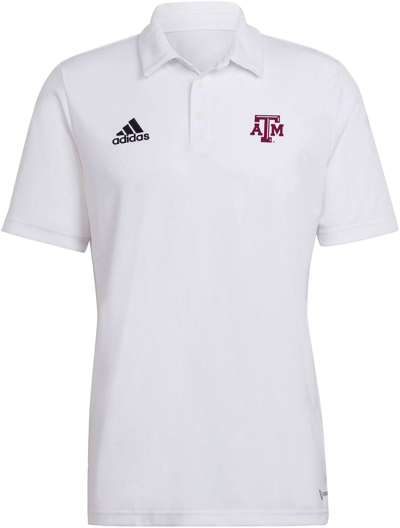 adidas Men's Texas A&M Aggies White Entrada 22 Polo product image