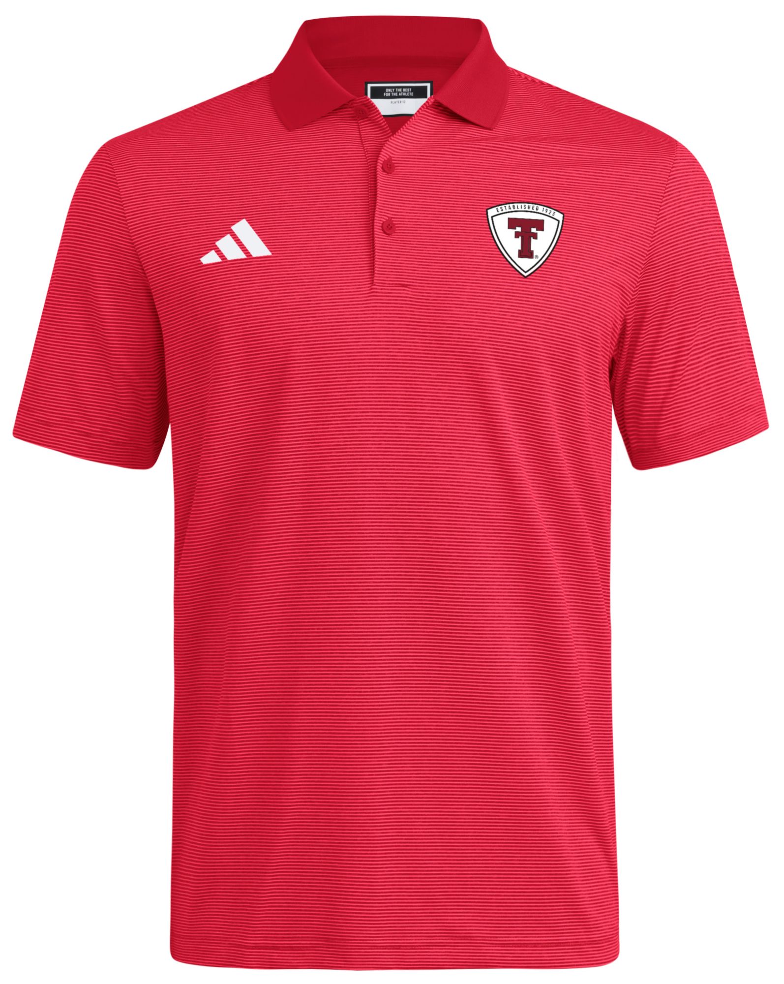 adidas Men's Texas Tech Red Raiders Team Power Red Spring Fling Polo product image