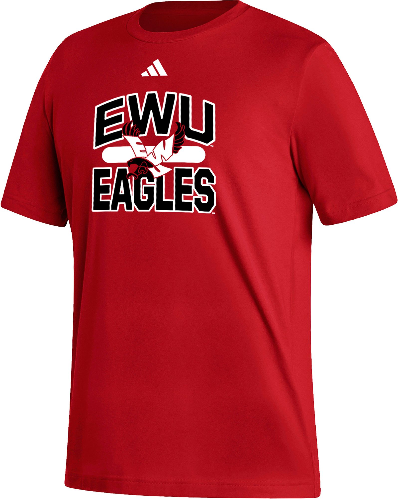 adidas Men's Eastern Washington Eagles Red Fresh T-Shirt product image