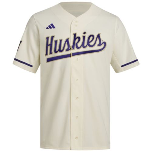 adidas Men's Washington Huskies Violet Fusion Baseball Replica