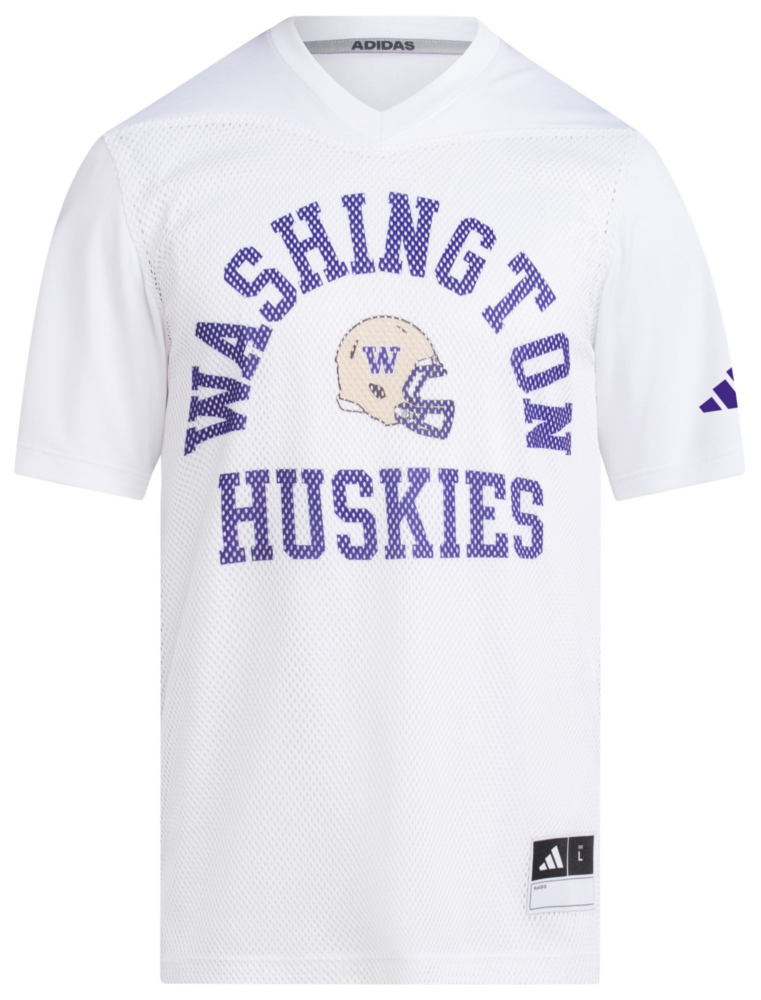 adidas Men's Washington Huskies White Replica Tailgate Football Jersey product image