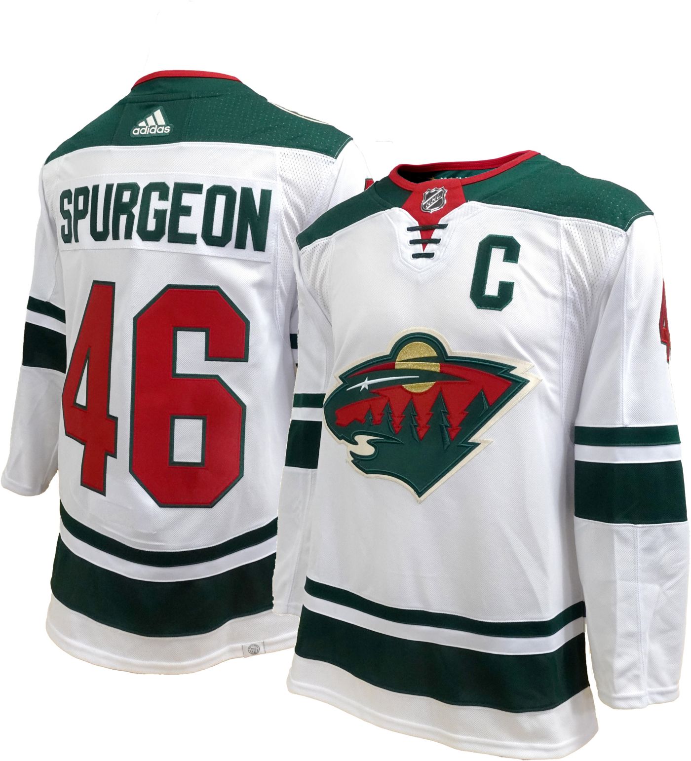 Jared Spurgeon #46, Minnesota Wild '22 Winter Classic popular Jersey