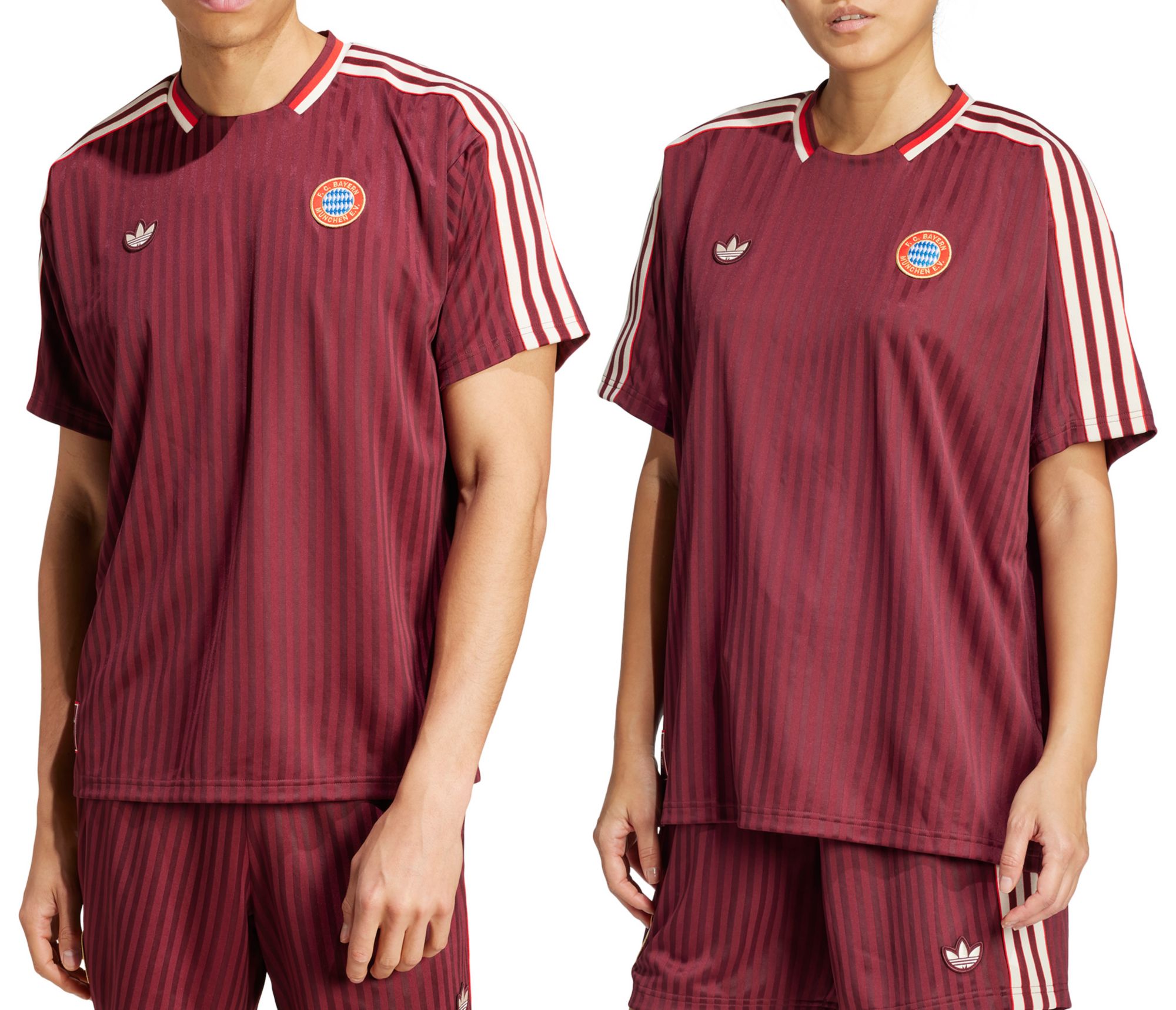 adidas Adult Bayern Munich 2024-25 Red Terrace Icon Jersey product image