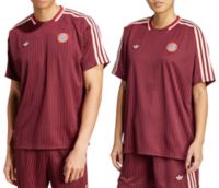 adidas Adult Bayern Munich 2024-25 Red Terrace Icon Jersey