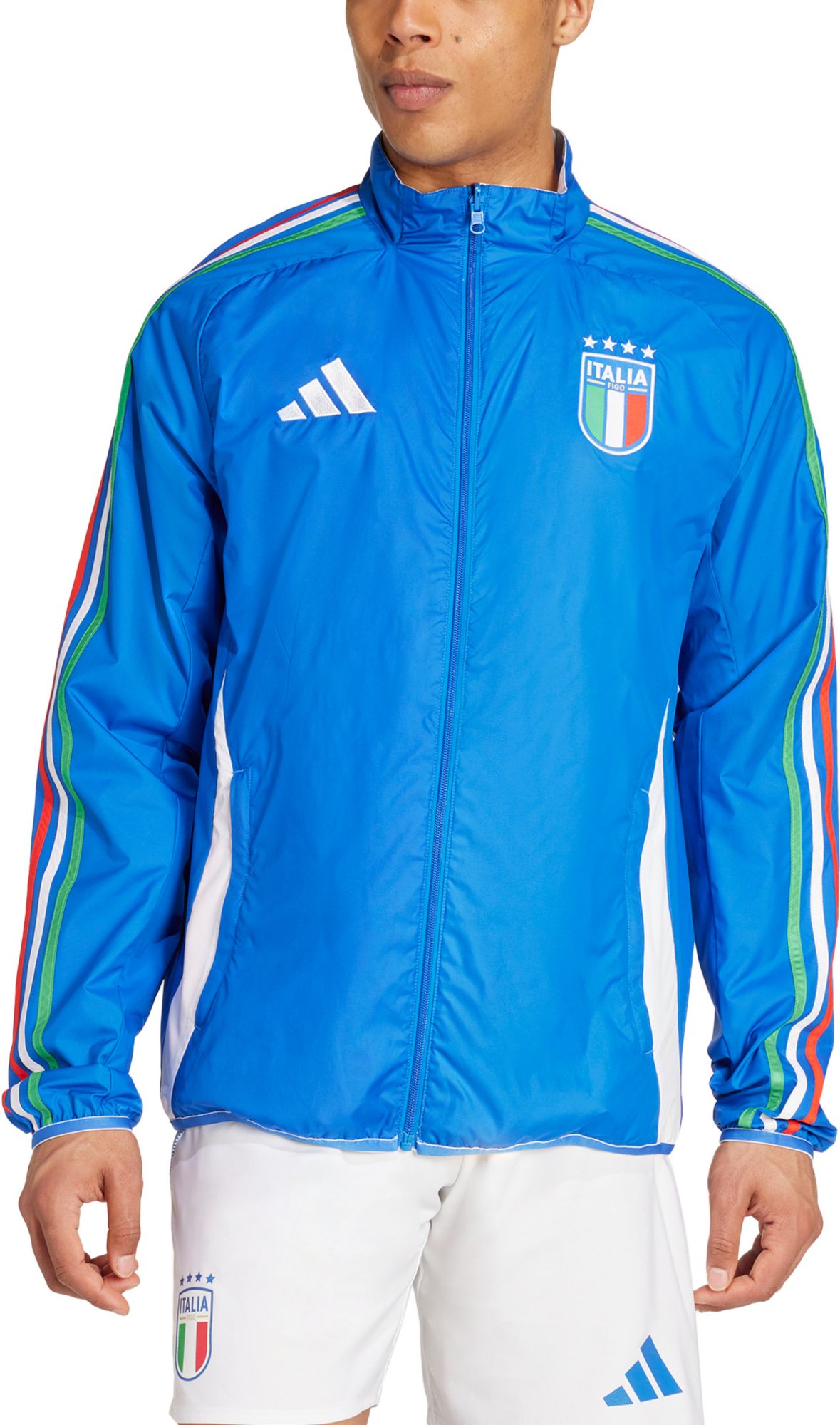adidas Adult Italy Blue Anthem Jacket product image