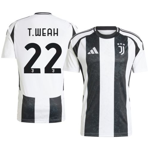 adidas Adult Juventus Weston McKennie #16 2024-25 Home Replica