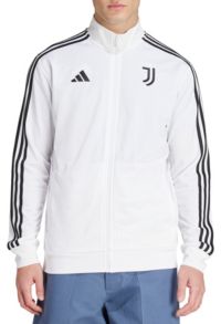 adidas Adult Juventus White Quarter-Zip Training Jacket