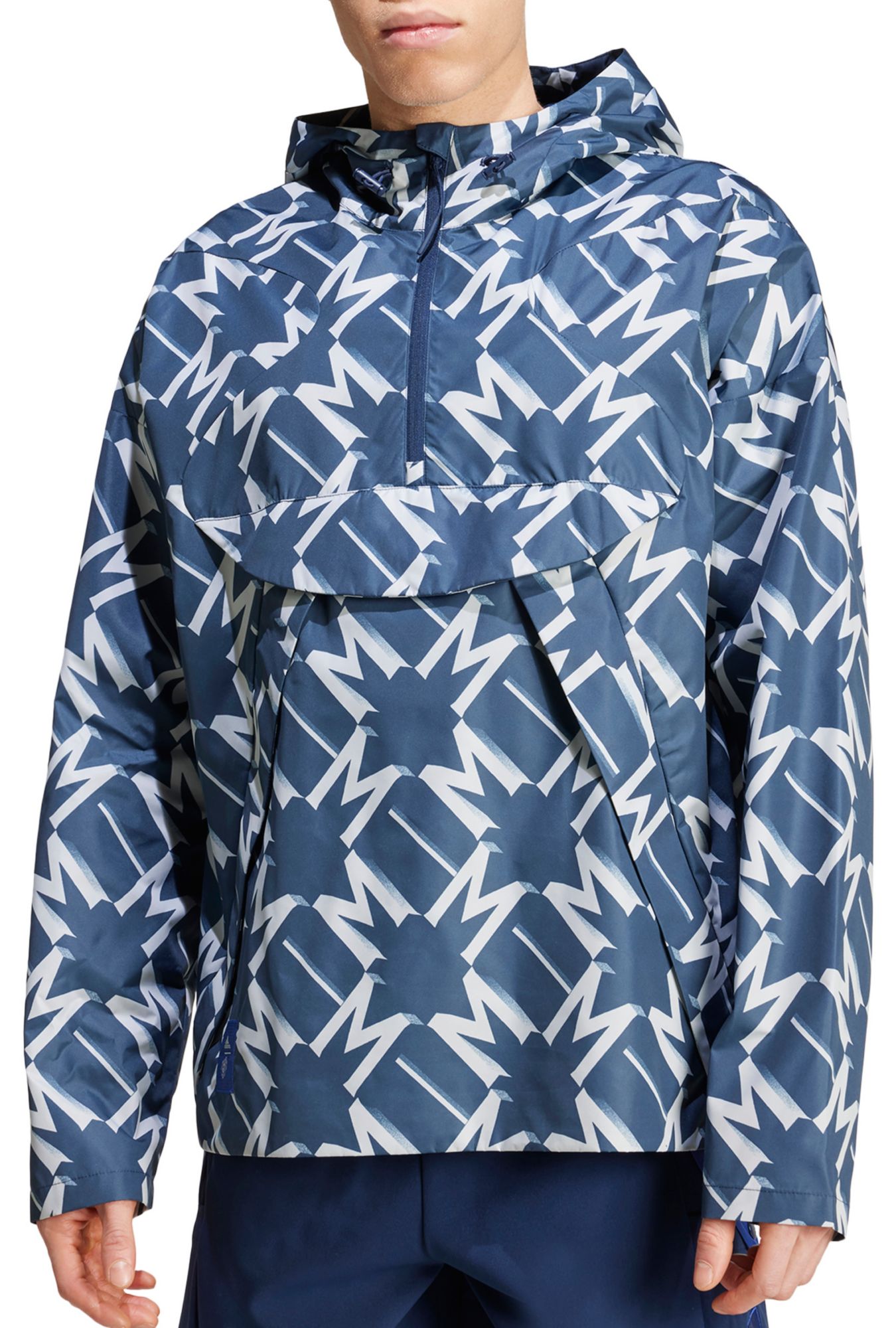 adidas Adult Manchester United Navy Windbreaker Jacket product image