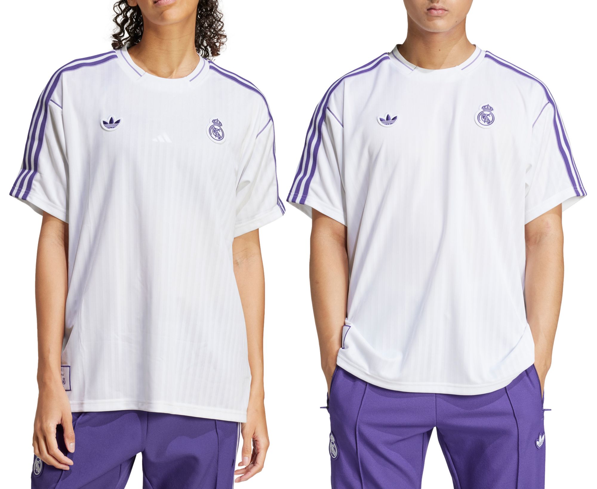 adidas Adult Real Madrid 2024-25 White Terrace Icon Jersey product image