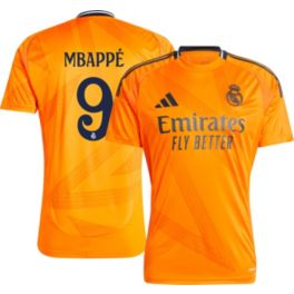 アディダス レアル・マドリード シャツ MBAPPÉ 9 2024-25 Real Madrid Authentic Away Shirt Mbappe #9