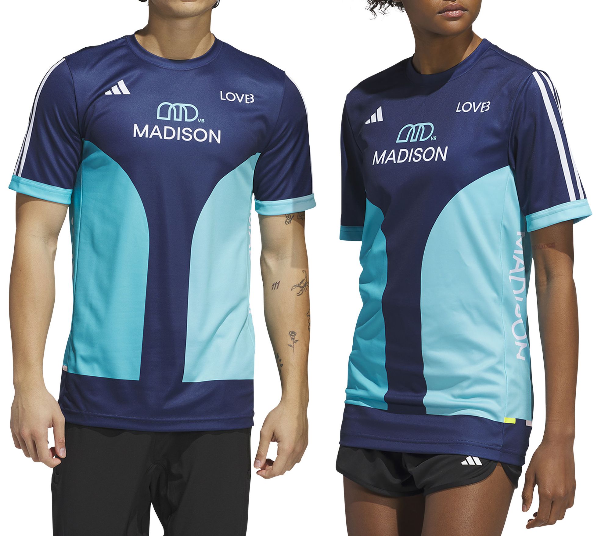 adidas Adult LOVB Madison Navy Away Replica Jersey product image