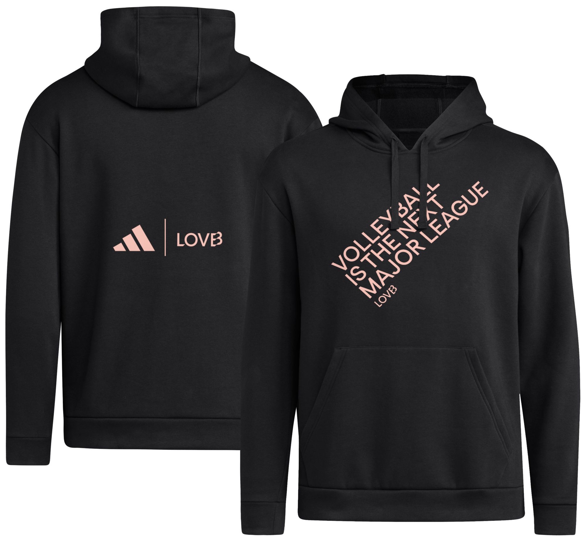 adidas Unisex LOVB Black Pullover Hoodie product image