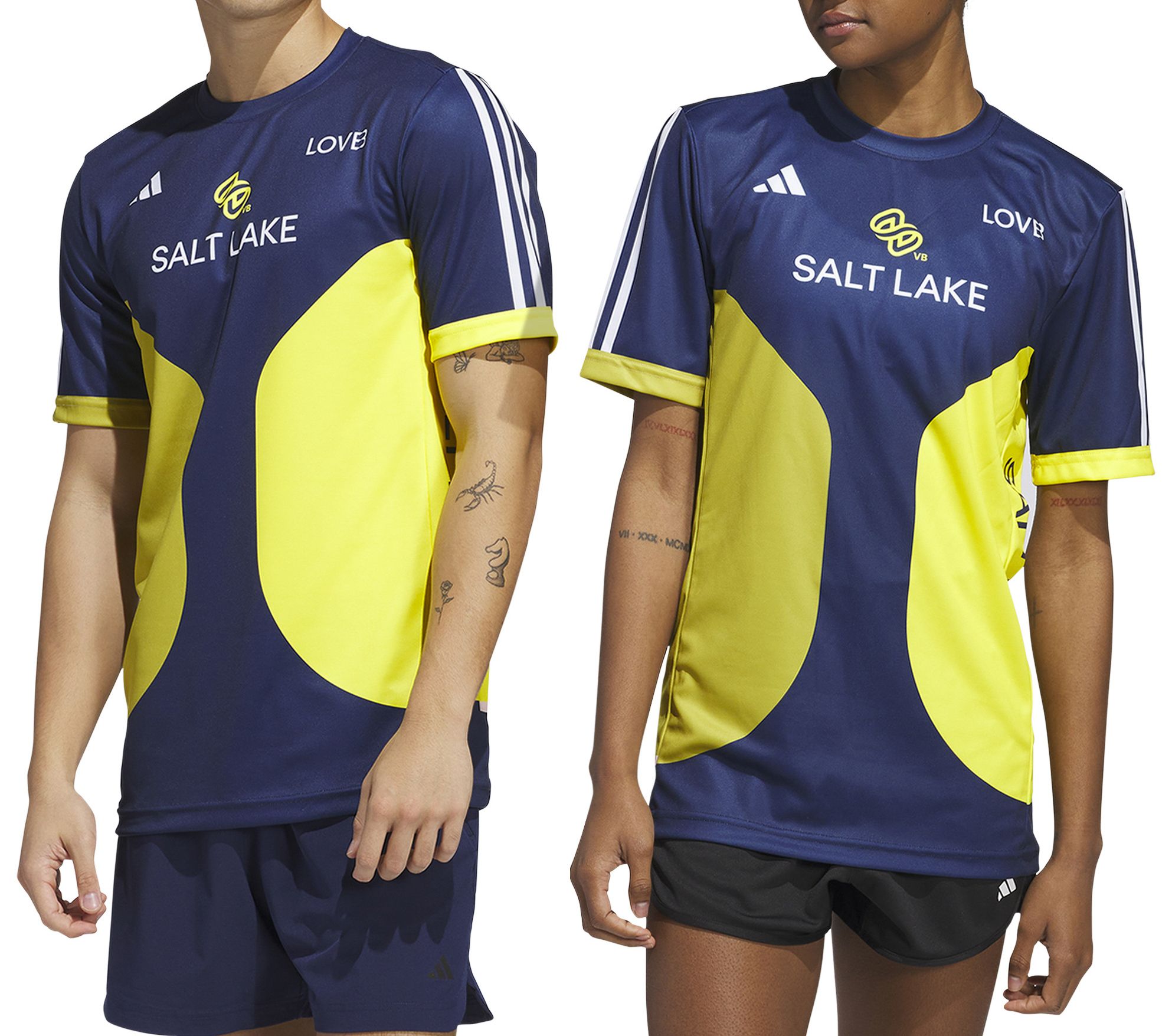 adidas Adult LOVB Salt Lake City Navy Away Replica Jersey product image