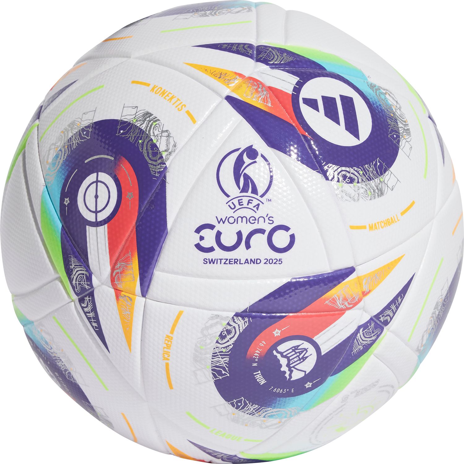 adidas UEFA Women's Euro 2025 League Soccer Ball product image