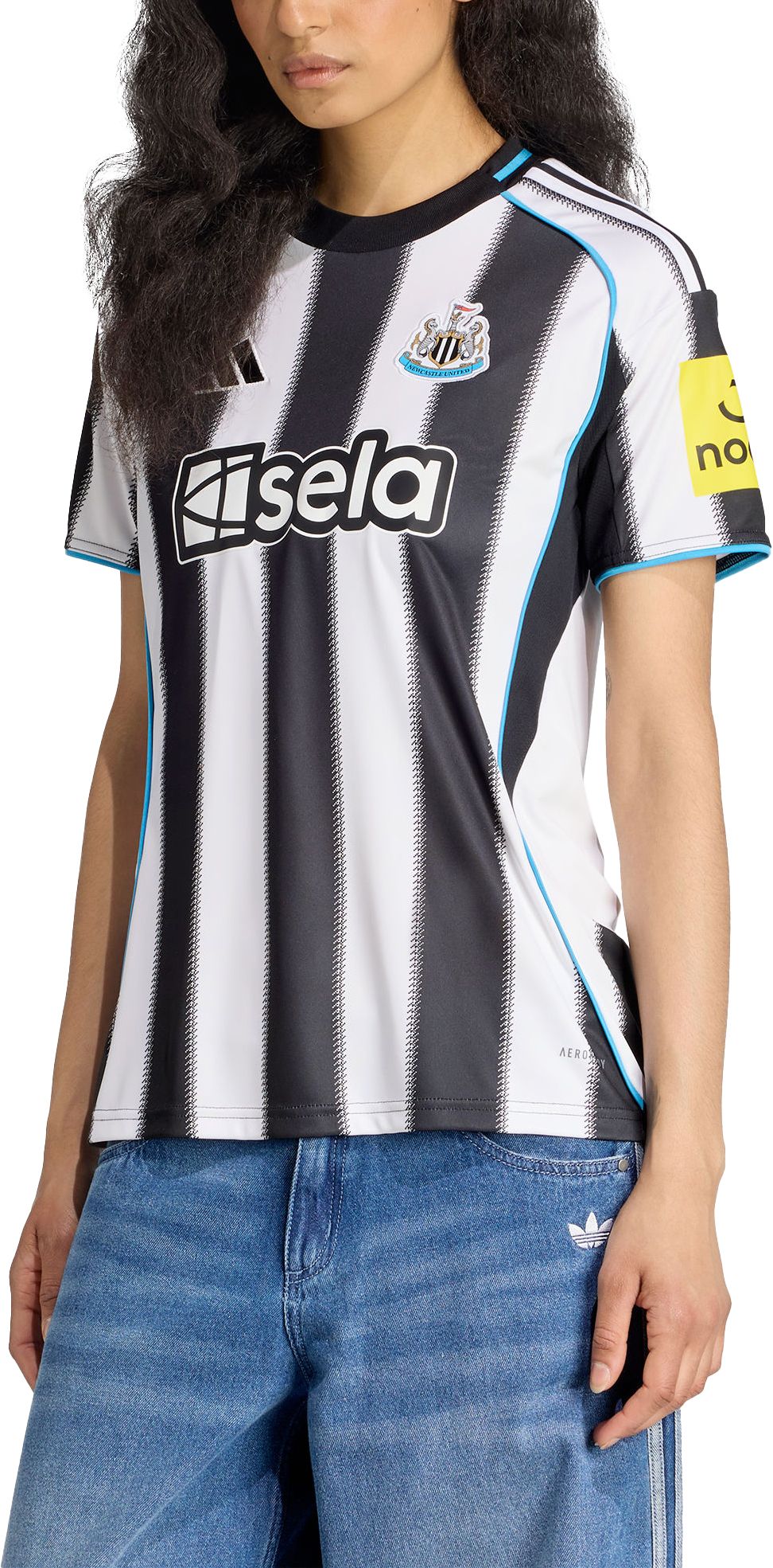 adidas Women's Newcastle United 2025-26 Black Home Replica Jersey product image