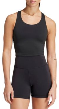 ブラジャー Adidas All Me Medium-Support Long Line Bra Tank Top adidas All Me Medium-Support Long Line Bra Tank Top - Purple