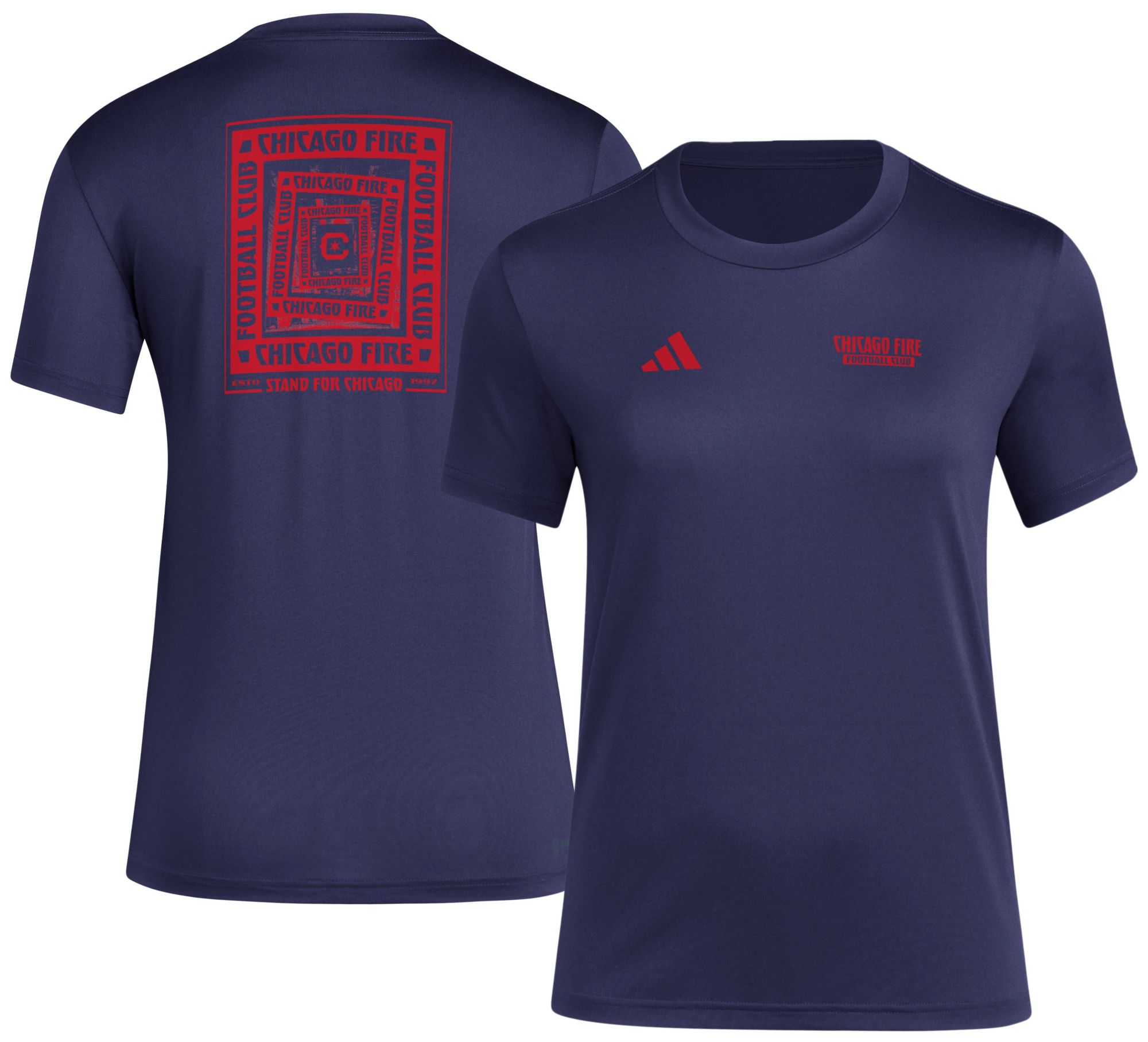 adidas Women's Chicago Fire 2025 Local Warp T-Shirt product image