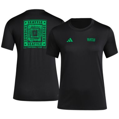 sorry, adidas Women's Seattle Sounders 2025 Black Local Warp T-Shirt is currently out of stock