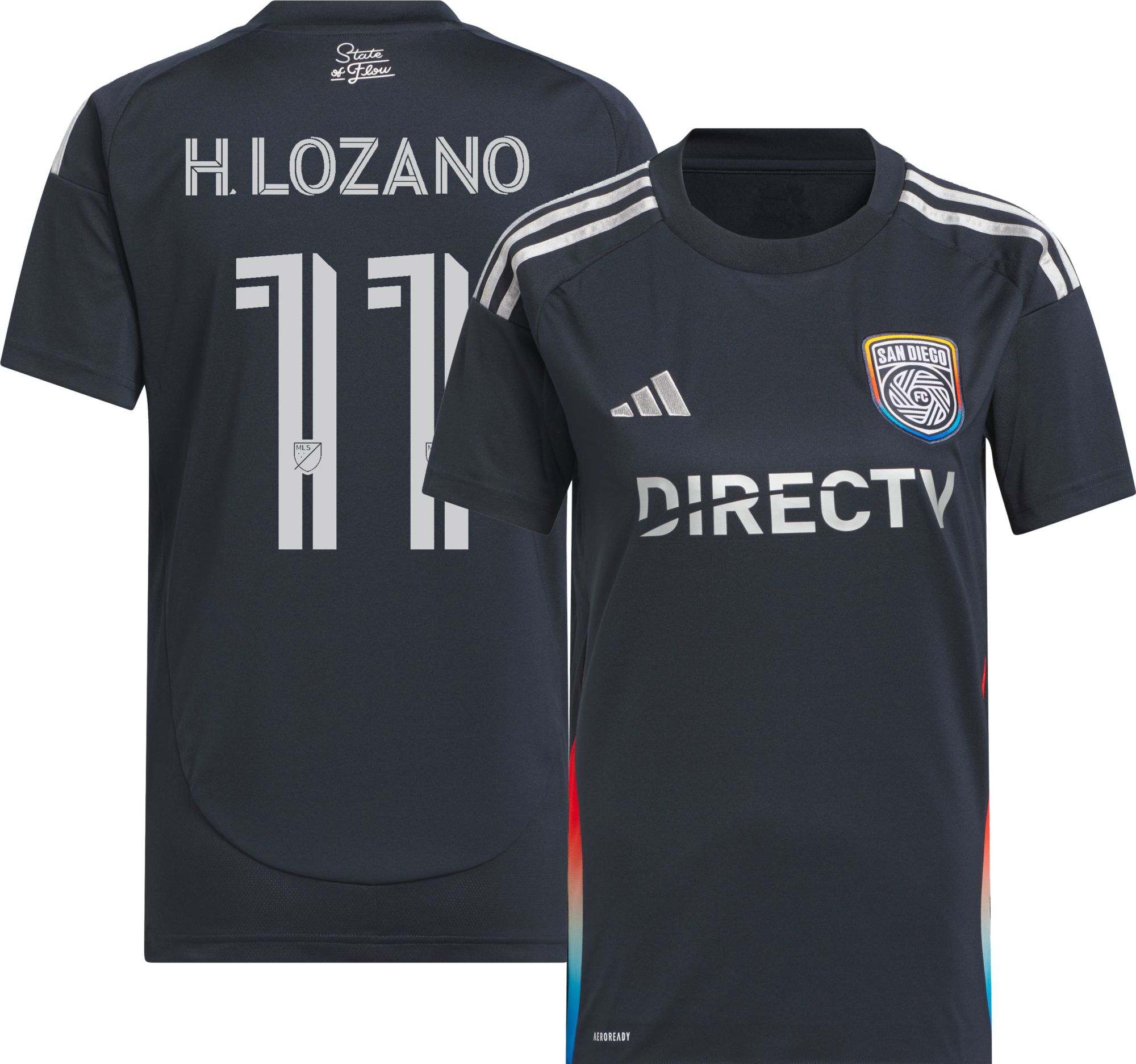 adidas Women's San Diego FC Hirving Lozano #11 2025 Primary Replica Jersey product image
